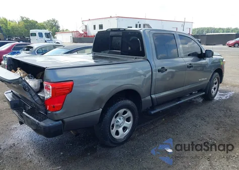 2017 Nissan Titan S из США, поврежденный, VIN 1N6AA1EJ3HN506491